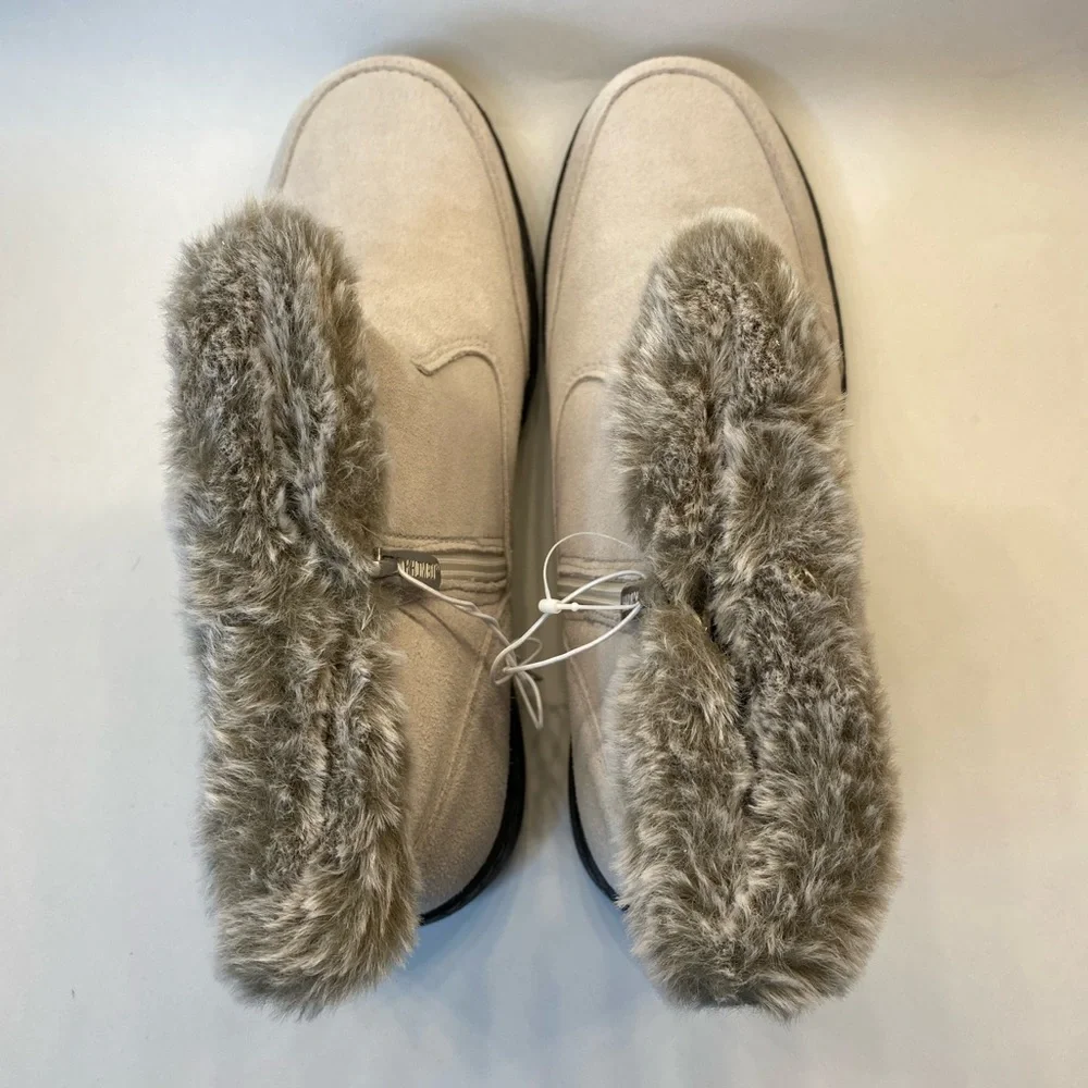 Women’s Khombu Iris Boots Cream NWT - Picture 4 of 5